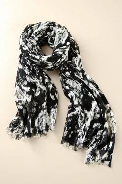 Alba Ikat Wrap Scarf
