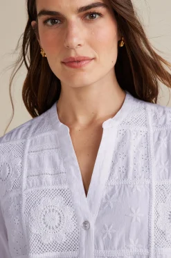 Eleanor Crochet Shirt