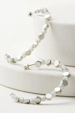 Elsa Bead Hoop Earring