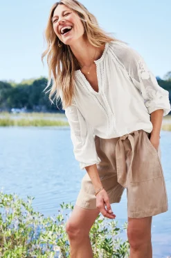 Enya Embroidered Top