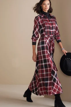 Gayle Tartan Dress