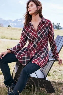 Joelle Plaid Tunic
