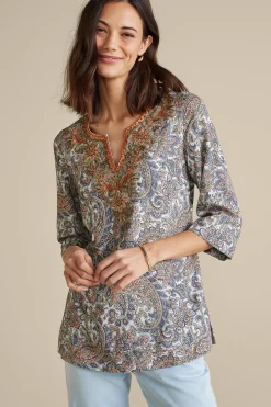 Kaimana Embellished Tunic
