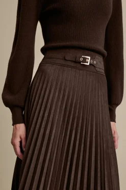 Lavina Faux Suede Skirt