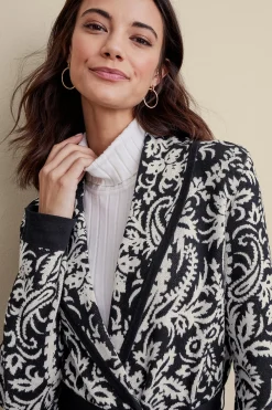 Marika Jacquard Cardigan