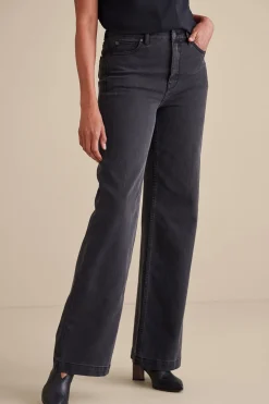Petites Ultimate Denim Wide Leg Jeans