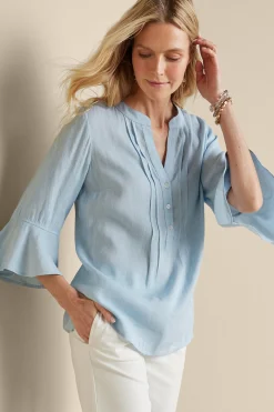 Raisa Linen Blend Top