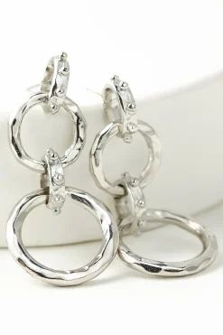 Simone Tiered Hoop Earring