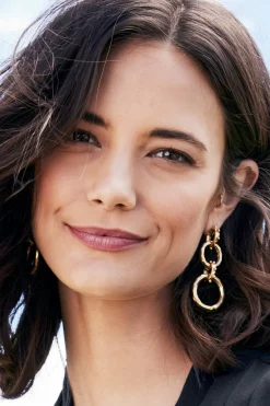 Simone Tiered Hoop Earring