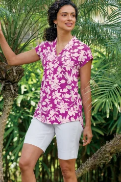 Twilight Luau Printed Tunic
