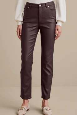 Ultimate Denim Coated Straight Leg Jeans