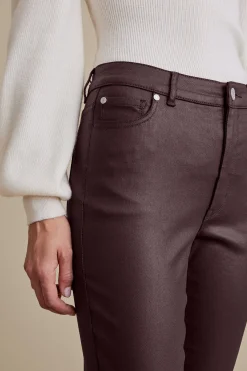 Ultimate Denim Coated Straight Leg Jeans