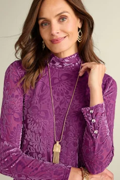 Walden Velvet Turtleneck